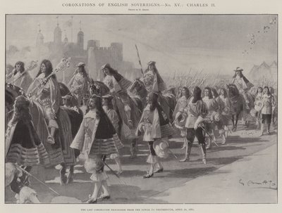 Incoronazioni dei sovrani inglesi, Carlo II da G.S. Amato
